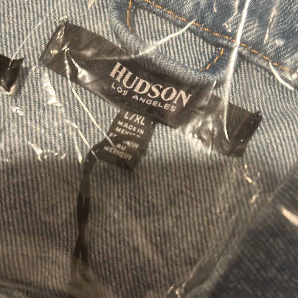NWT Hudson Jeans Denim Jacket (L/XL) Still in Packaging - Picture 8 of 9